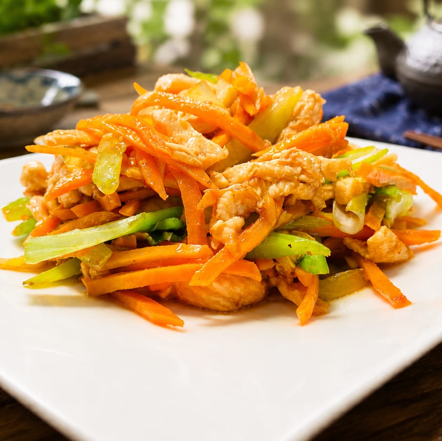 Chicken Szechuan Style / 干烧鸡.