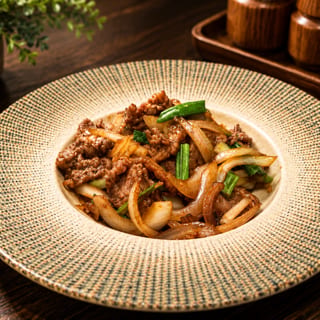 Mongolian Beef / 葱爆牛