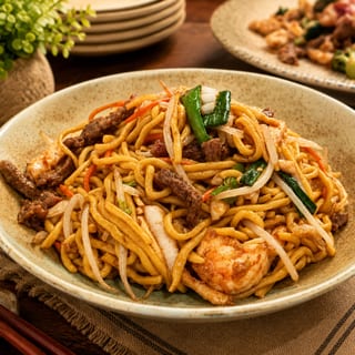 Combination Lo Mein / 什锦捞面