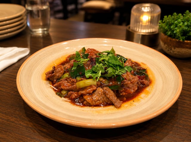 Hot Chili Sauce with Beef / 水煮牛.