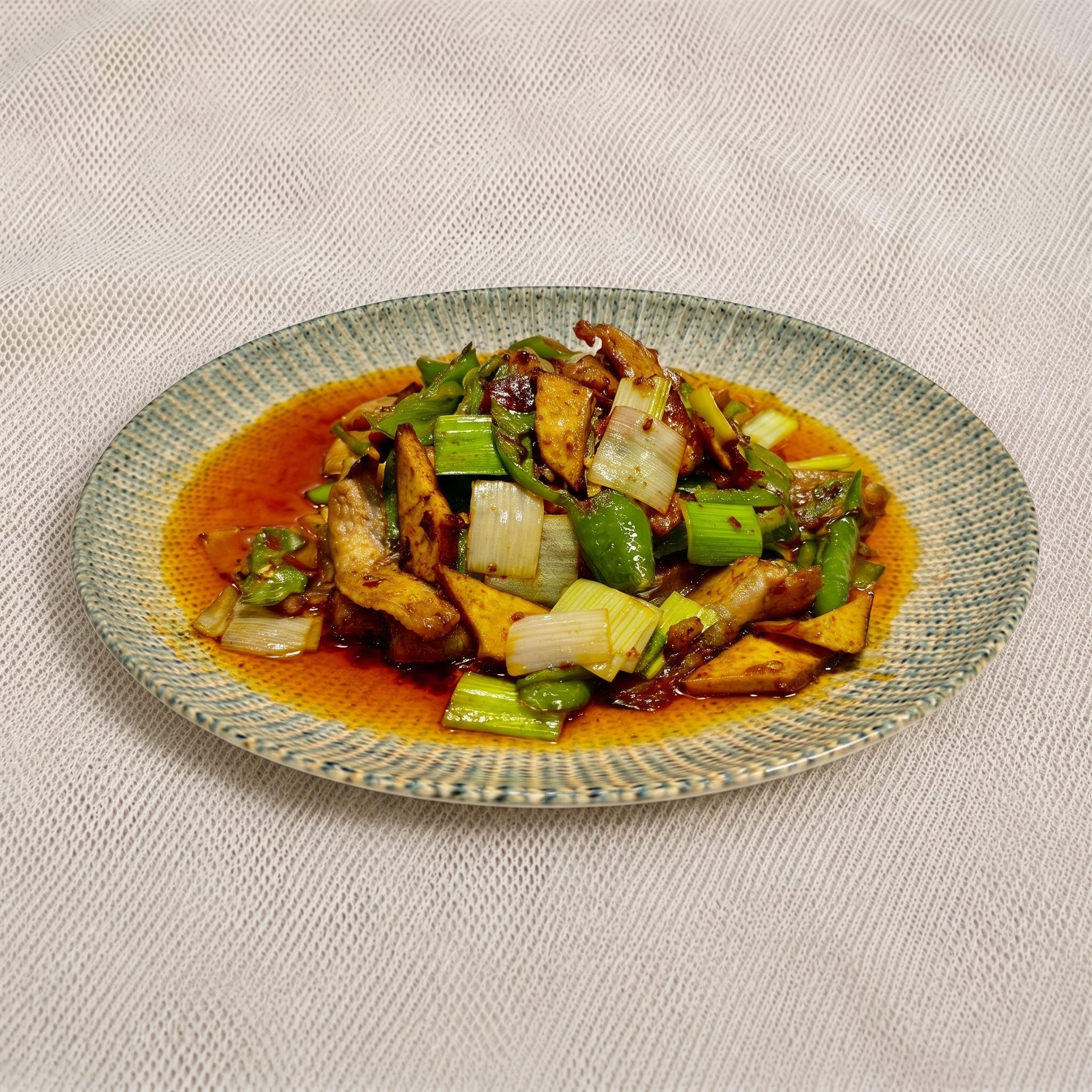 Double Cooked Pork Home Style / 中式回锅肉.