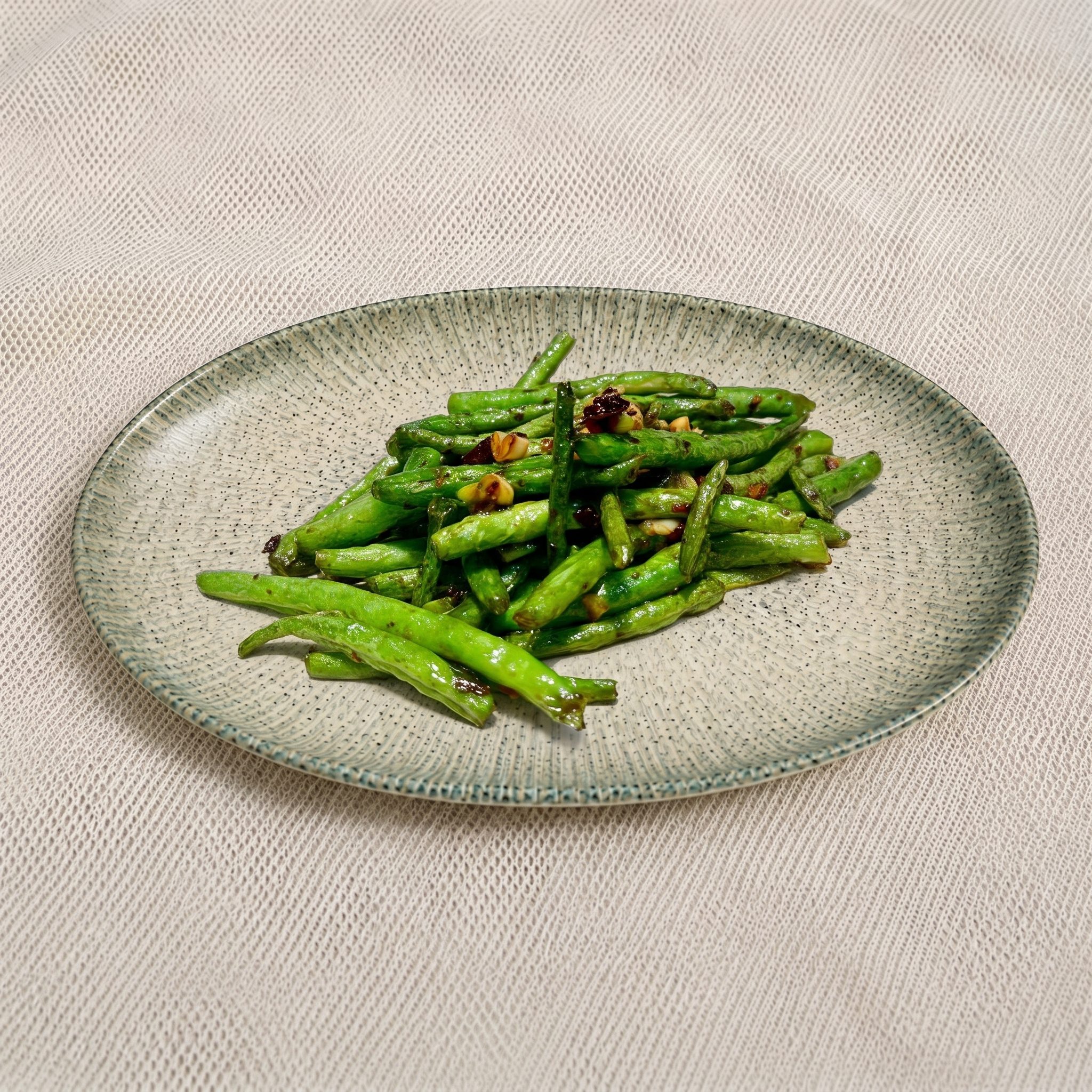 Sauteed String Beans / 干煸四季豆.