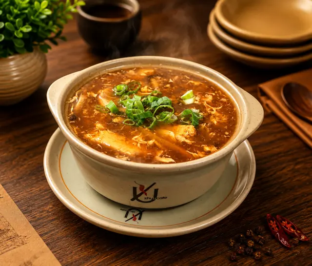 Hot & Sour Soup.