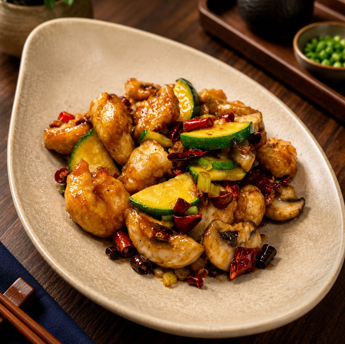 Spicy Crispy Shrimp / 四川脆皮虾.
