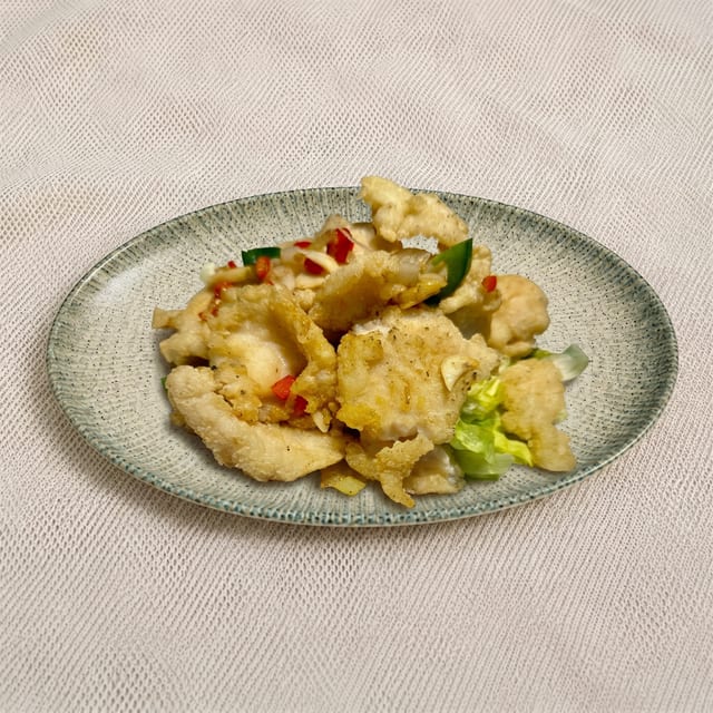 Salt and Pepper Fish Fillet / 椒盐鱼片.