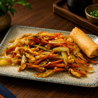 L Chicken Szechuan Style 干烧鸡