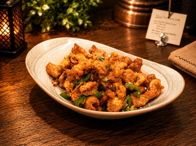Spicy Crispy Chicken / 香脆辣子鸡.