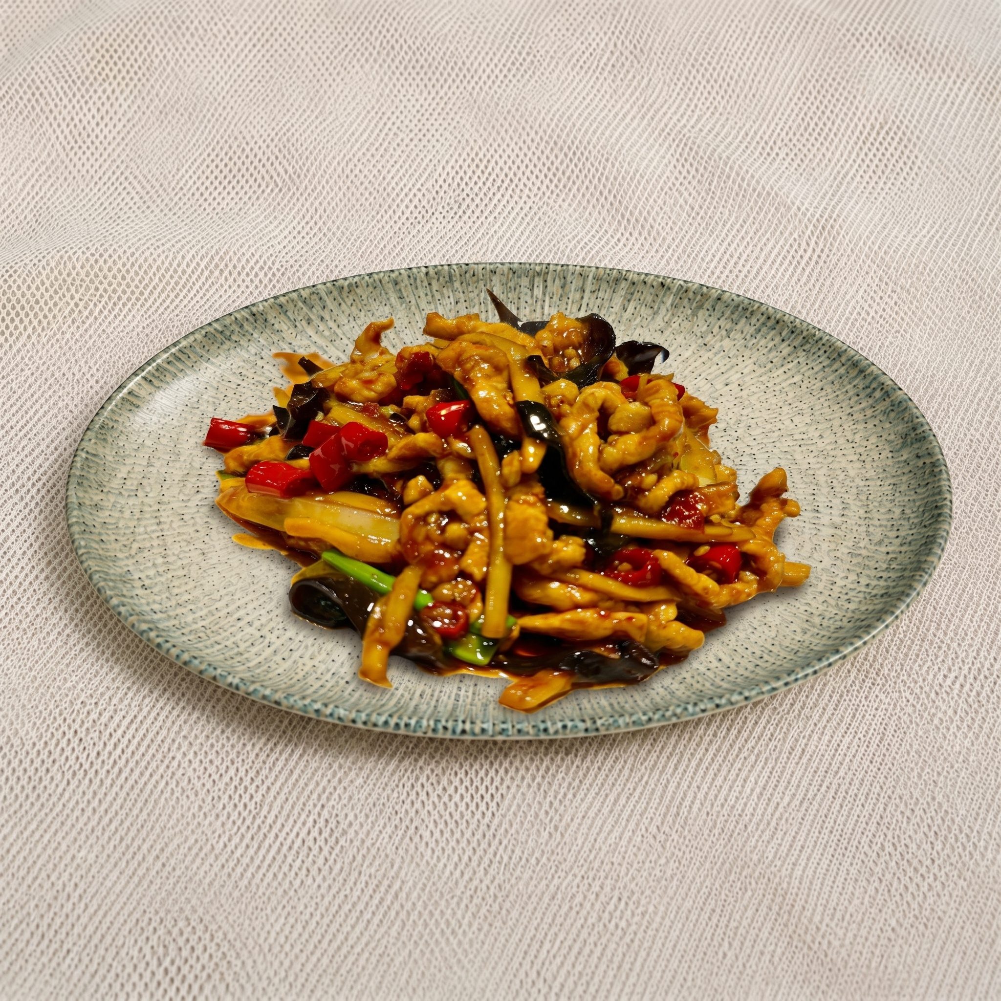 Pork with Garlic Sauce / 鱼香肉丝.