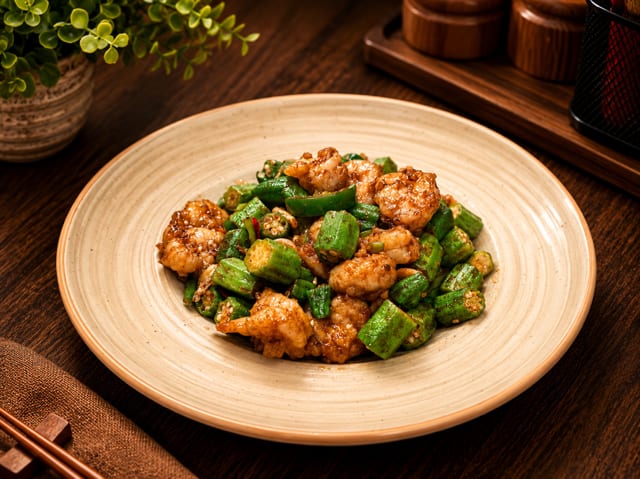 Chili Pepper Shrimp / 米椒虾.