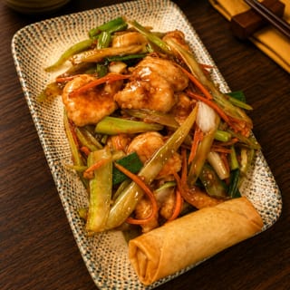 L Shrimp Szechuan Style 干烧虾