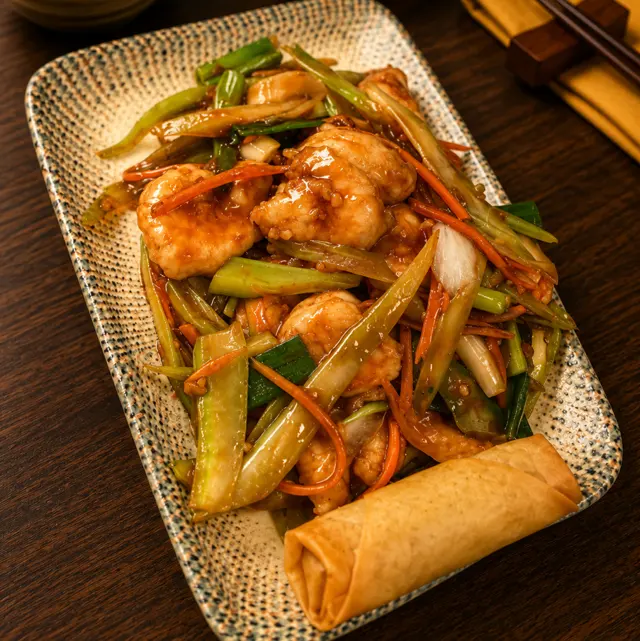 L Shrimp Szechuan Style 干烧虾.