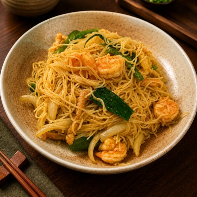 Singapore Rice Noodle / 星洲炒米粉.