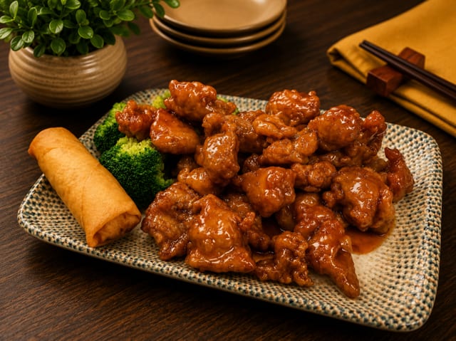 L General Tso's Chicken 左宗鸡.