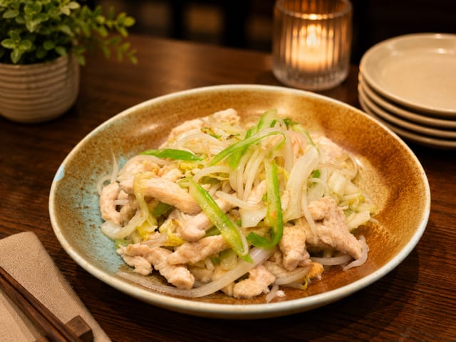 Chicken Chow Mein / 鸡炒面.