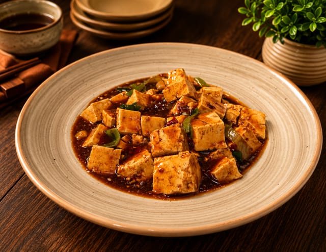 Tofu Szechuan Style / 麻婆豆腐.