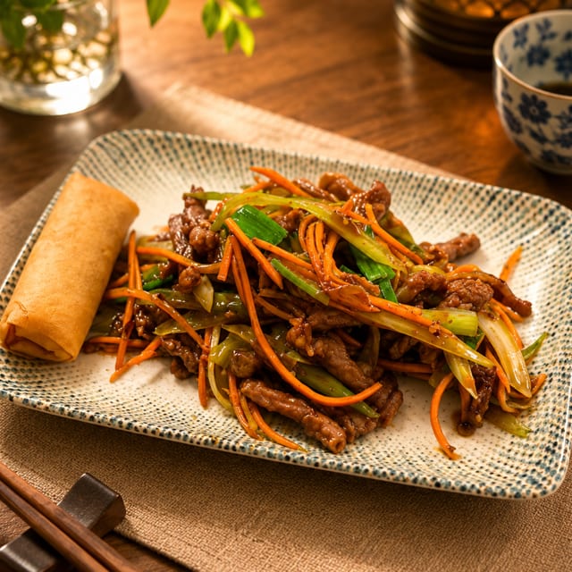 L Beef Szechuan Style 干烧牛.