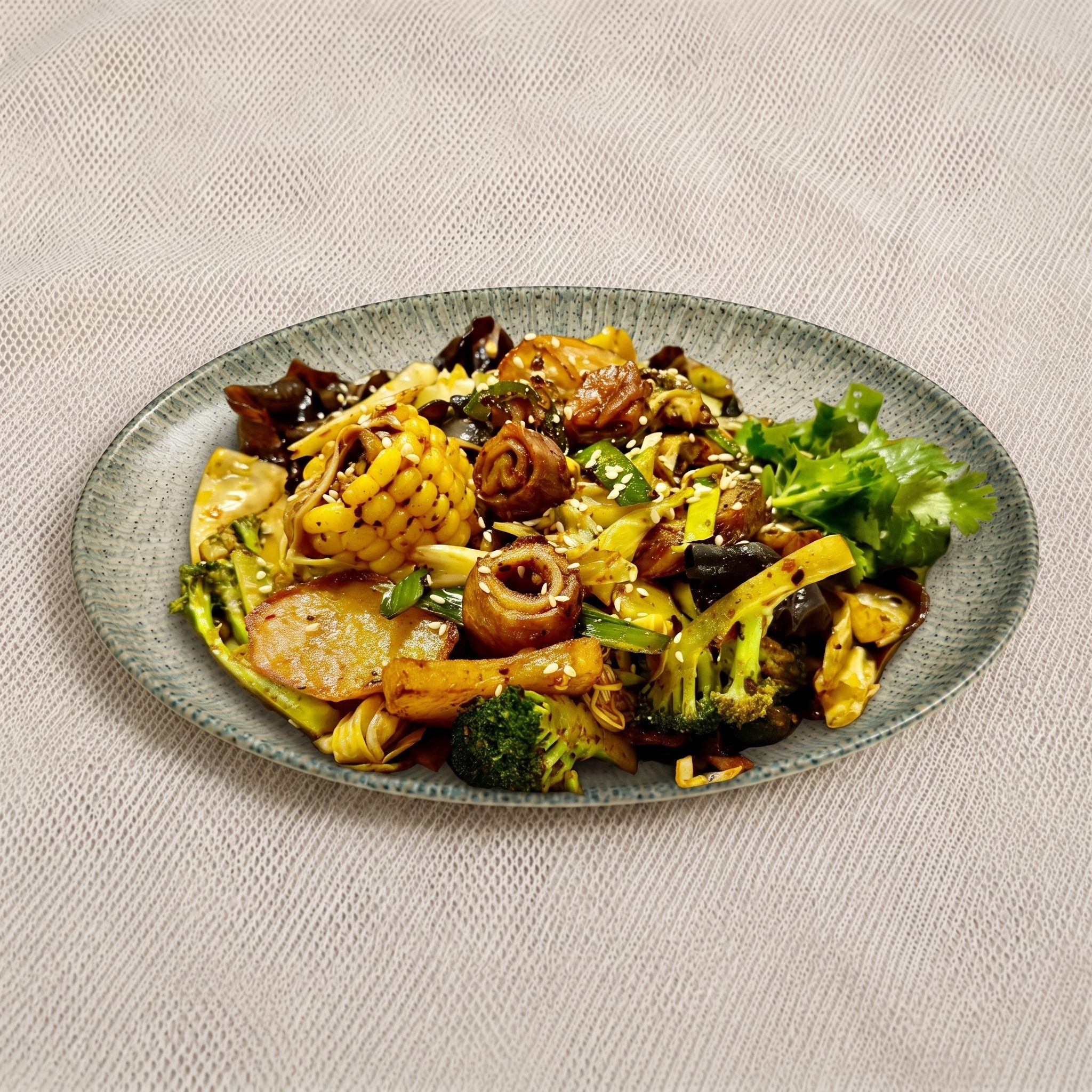 Hot Pot Szechuan Style / 麻辣香锅.