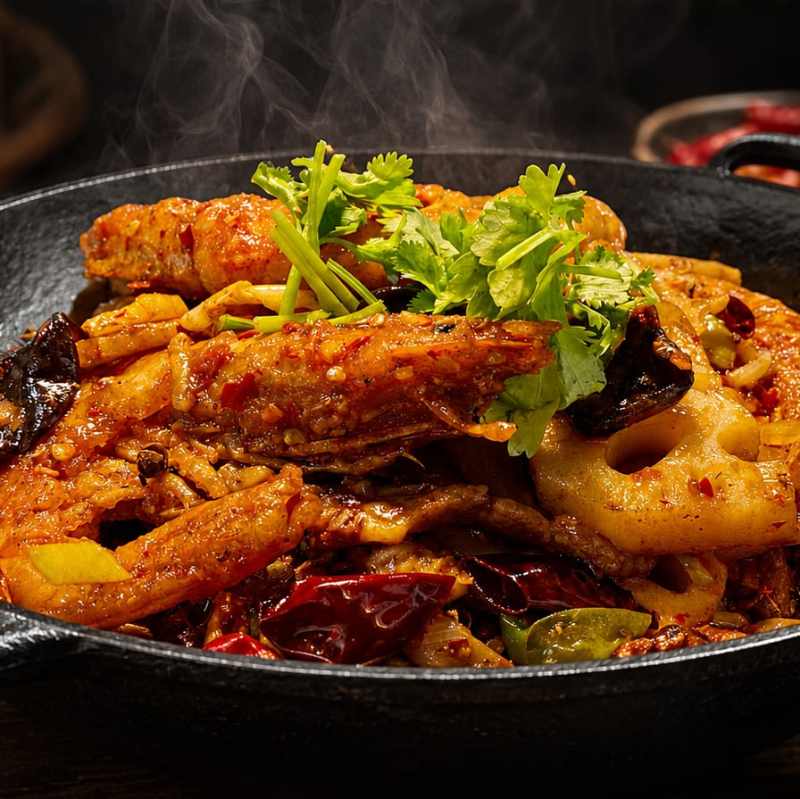 Hot Pot Szechuan Style / 麻辣香锅.