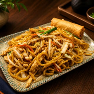 L Lo Mein 捞面