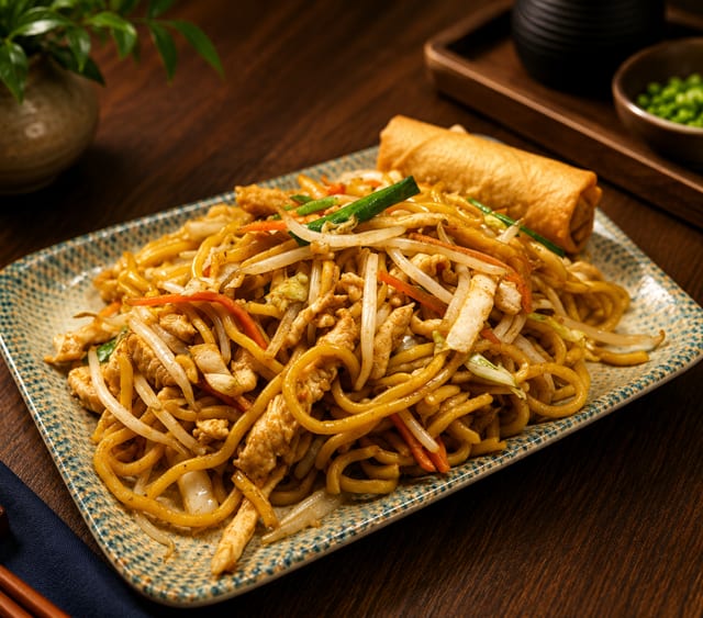 L Lo Mein 捞面.
