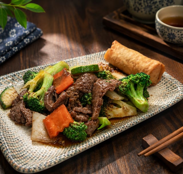 Beef Mixed Vegetables / 蔬菜牛.