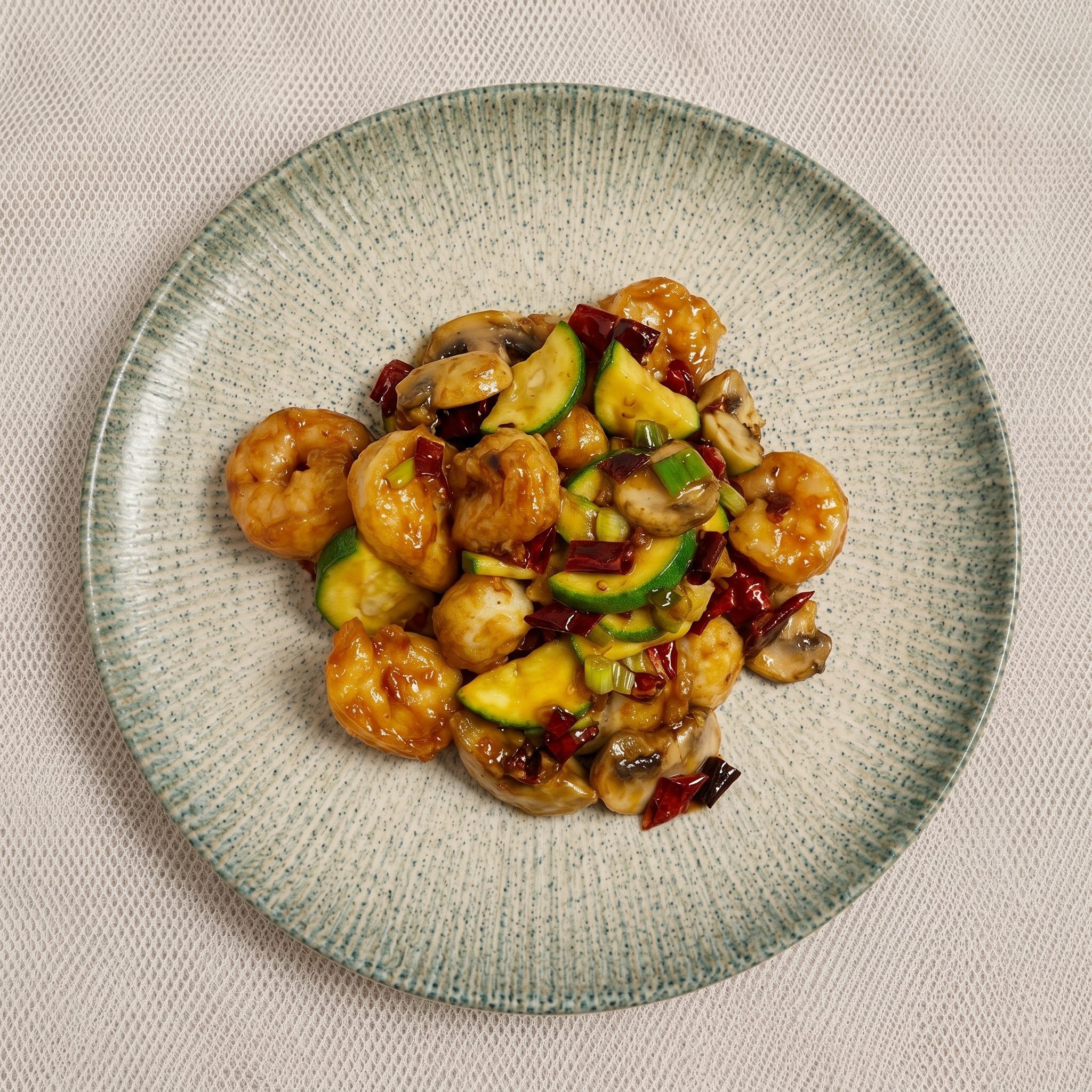 Spicy Crispy Shrimp / 四川脆皮虾.