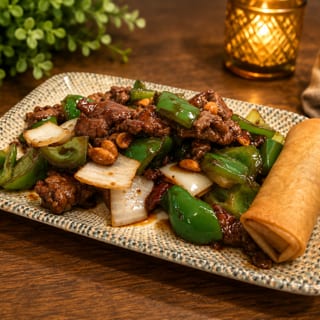 L Kung Pao Beef 宫保牛