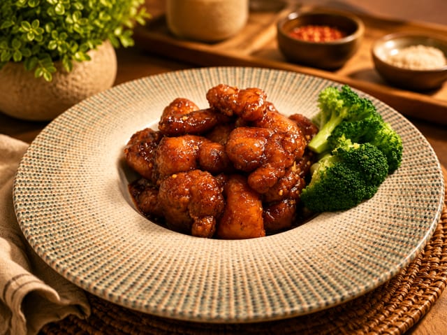 General Tso's Shrimp / 左宗虾.