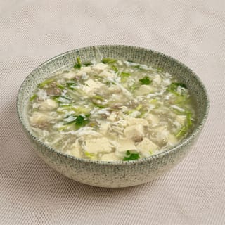 Minced Beef and Tofu Soup / 西湖牛肉羹