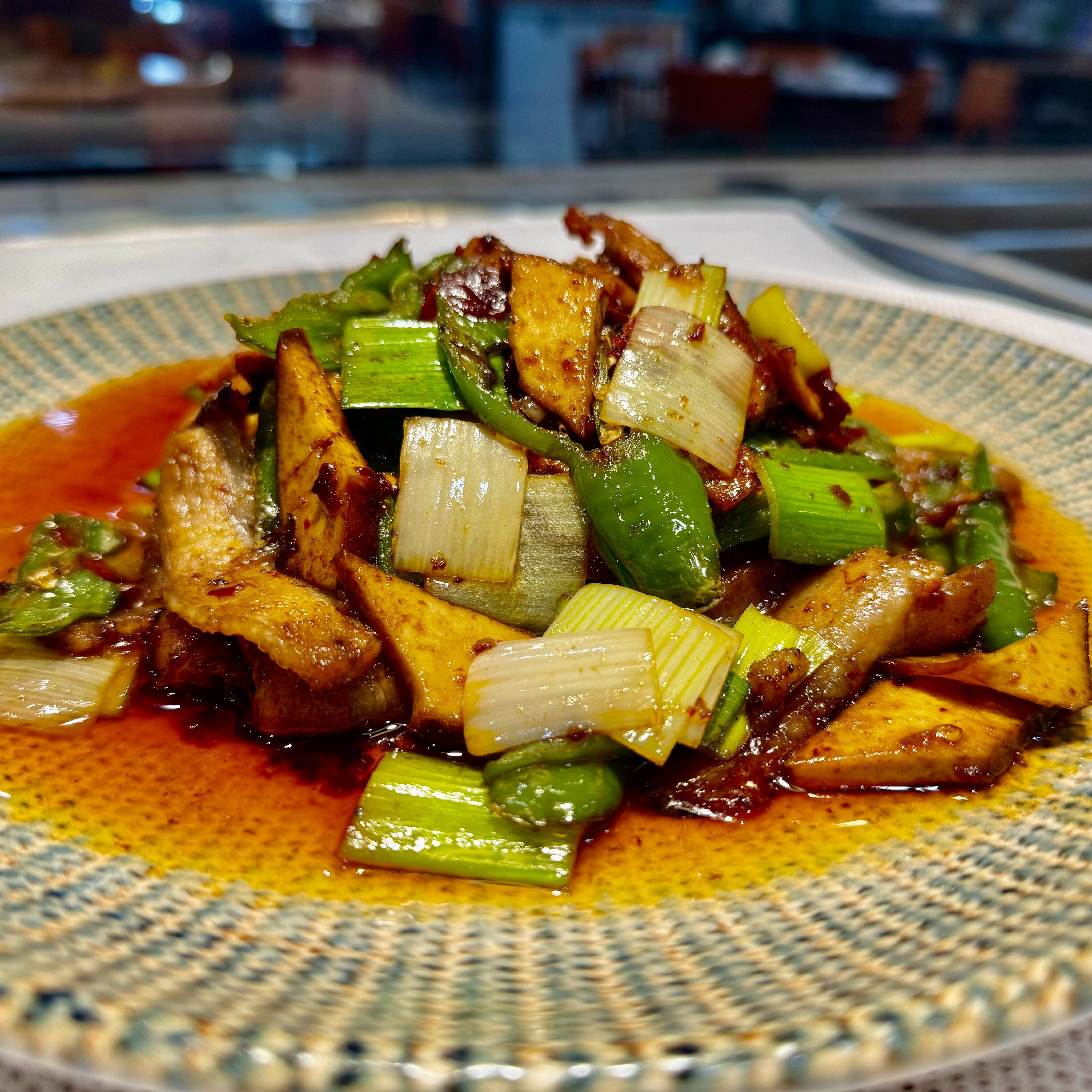 Double Cooked Pork Home Style / 中式回锅肉.