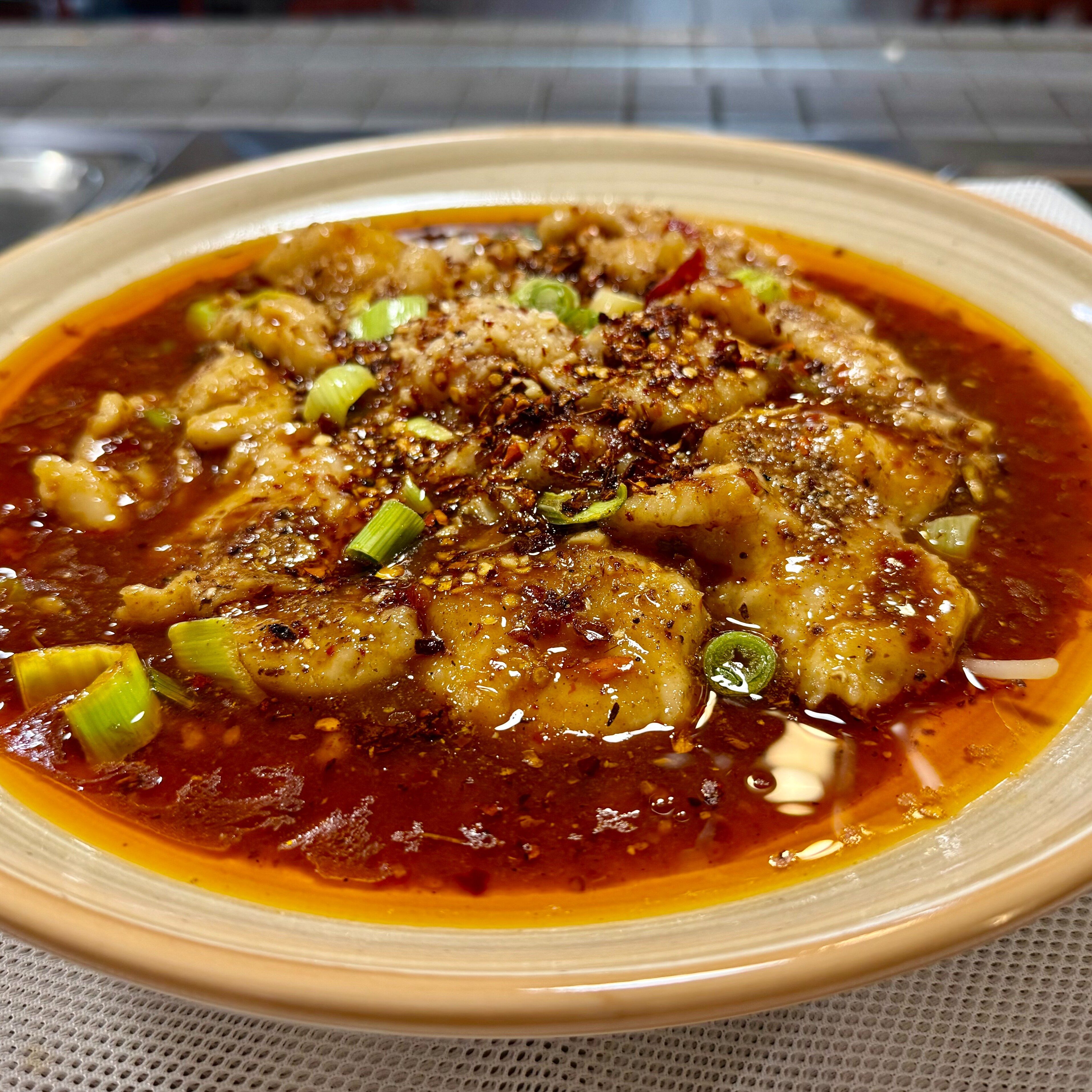Hot Chili Sauce with Fish Fillet / 水煮鱼.