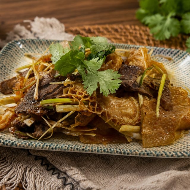 Sichuan Spicy Beef and Tripe / 夫妻肺片.
