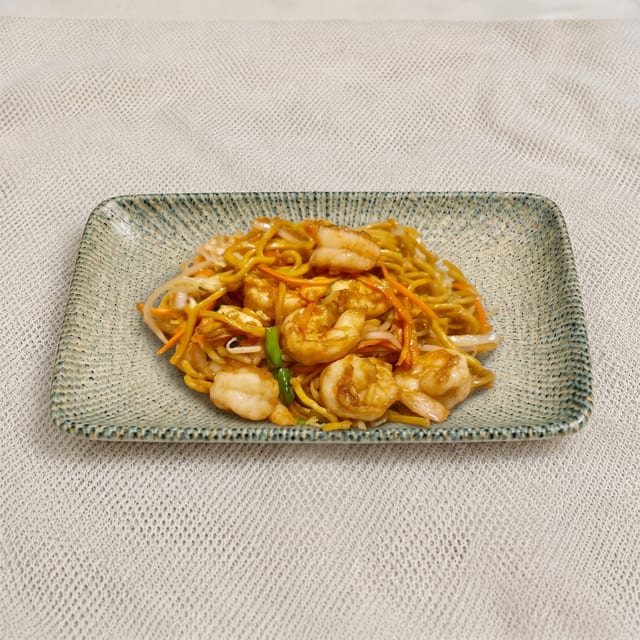 Shrimp Chow Mein / 虾炒面.