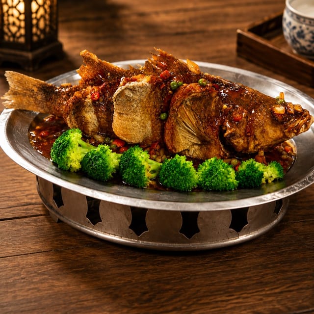 Whole Fish / 红烧全鱼.