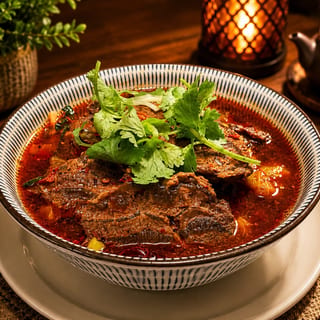 Szechuan Beef Noodle Soup / 川味牛肉面