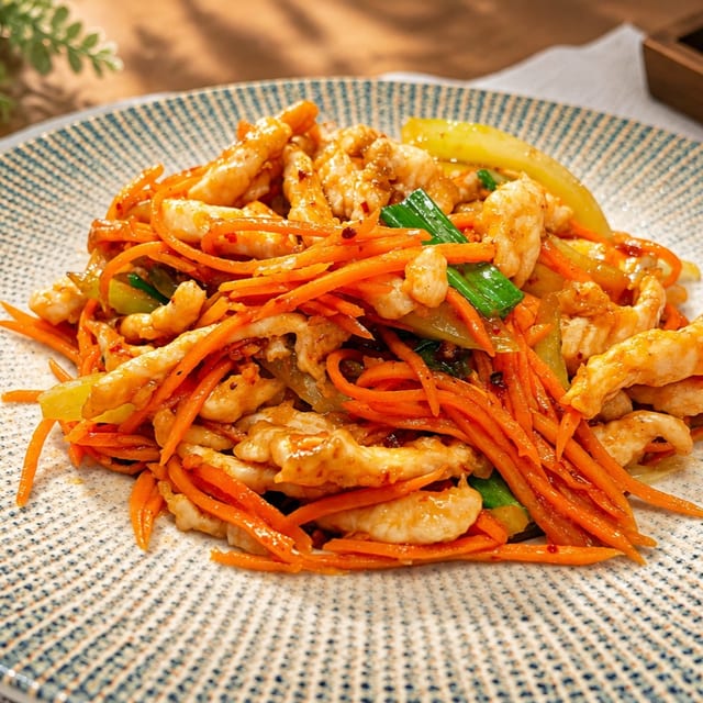 Chicken Szechuan Style / 干烧鸡.