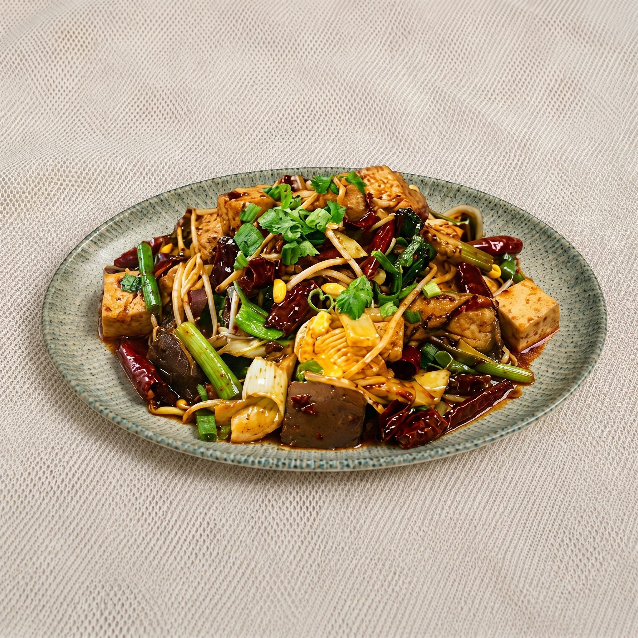 Spicy Tofu / 香辣豆腐.