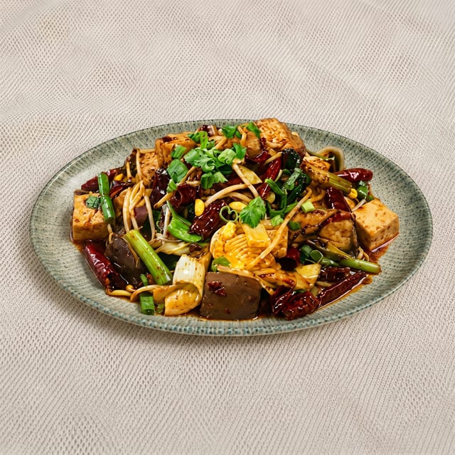 Spicy Tofu / 香辣豆腐.